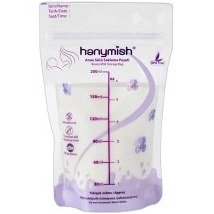 Resim Hanymish Anne Sütü Saklama Poşeti 20 Adet 200 ml 
