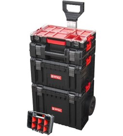 Resim Qbrick 4 Katlı Tekerlekli Takım Çantası İe.ps5ı1.1 
