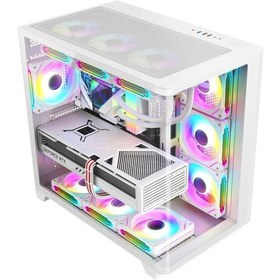 Resim Dragos DRX7247 R7-5700X 32 GB 2 TB NVMe SSD RTX4060 Free Dos Oem Paket Masaüstü Oyuncu Bilgisayarı 