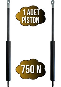 Resim Yatak Makası Pistonu Baza Açılır Makası Pistonu 750n Piston Tek Kişilik 1 Adet Siyah Siyah 