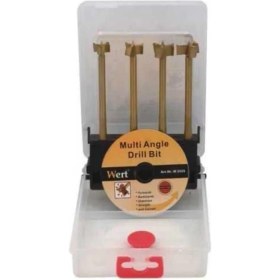 Resim 2523 Tas Menteşe Çok Açılı Freze Matkap Seti 4 Parça 