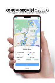 Resim HBB-K Plus Ios & Android Uyumlu Airtag Akıllı Gps Takip Cihazı 