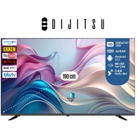 Resim Dijitsu 75DG22000 75" 190 Ekran 4K UHD Google LED TV 