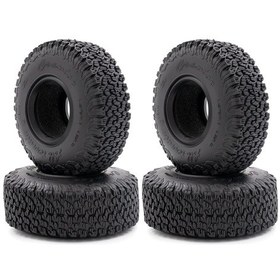 Resim Moveevo 1/10 Rc Araçlar İçin 4 Adet 1.9" Lastik - Trax4, Scx10, Wraith Uyumlu 