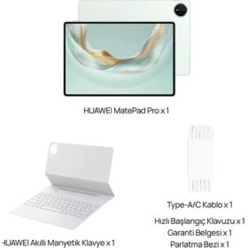 Resim Huawei Matepad Pro 12.2” Papermatte Edition 12GB 512GB Yeşil Tablet + Klavye -Yeşil 