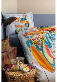 Resim Peace 145 Tc 57 Tel Ranforce Nevresim Takımı Tek Kişilik. 