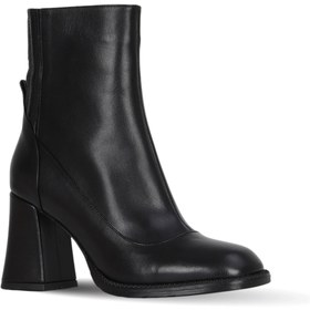 Resim Bueno Shoes Siyah Deri Kadın Topuklu Bot 42wb45401 