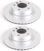 Resim BMW E81 E87 E90 E92 E93 TRW ARKA FREN DİSK SETİ 34216855007 