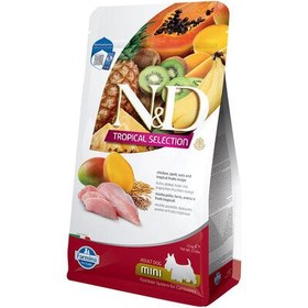 Resim ND Tropical Selection Tavuk ve Meyveli Mini Irk Köpek Maması 1,5 Kg 