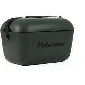 Resim Polarbox Green Forest Black Soğuk Tutucu Ve Sıcak Tutucu Termal Çanta 20 L 