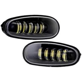 Resim Sens İçin Gündüz Farları - Beyaz Işıklı 2 Adet Led Sis Lambası Siyahşeffaf 