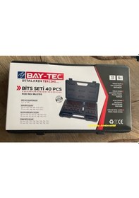 Resim Baytec S2 Çelik 40 Parça Tork Set Otomotiv Seti T55 Tork Seti 12 Alyan Seti 