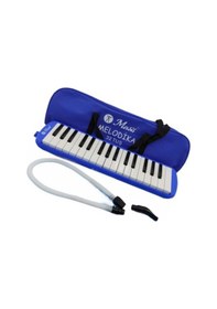Resim 32 Tuş Melodika Mavi Bez Çanta Beyaz 