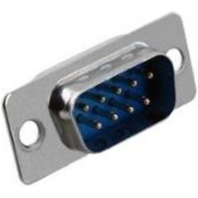 Resim 9 Pin Erkek D Sub Konnektör 