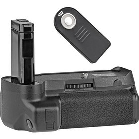 Resim Nikon D3400 İçin Ayex Ax-D3400 Ir Kumandalı Battery Grip + 1 Ad. En-El14 Batarya 