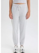 Resim DeFacto Kalın Jogger Eşofman Altı Beli Paçası Lastikli Bağcıklı Basic Düz Cepli W1505AZ24WNGR210 