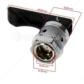 Resim Düdüklü Tencere Siyah Valf düdük 