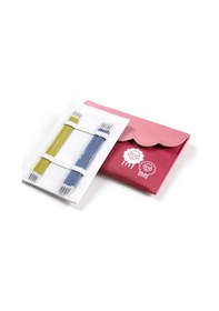 Resim Knitpro Zing Düz Çift Uçlu Çorap Şiş Seti 15 Cm Doule Pointed Needle Set 47421 