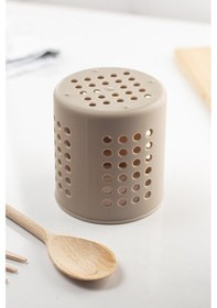 Resim Vizon Silindir Dik Kaşıklık & Tezgah Üstü Düzenleyici & Servis Standı Çok Renkli 