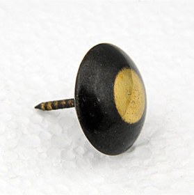 Resim Febko Eskitme, Bakır Barok Kabara Raptiye 11 Mm - 100 Adet 1 Adet 