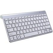 Resim TezMax Inovio Evo Tab 7 Pro 7" Uyumlu Kablosuz Wireless Pilli Türkçe Q Klavye - Gri 