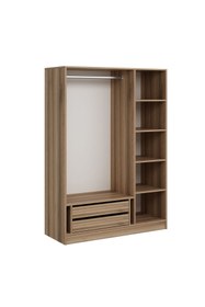 Resim Minar Kale190 3 Bölmeli 2 Çek Giyinme Dolabı Dore 