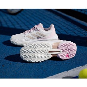 Resim adidas Courtjam Control 3 W Kadın Tennis Ayakkabısı JP9739 Beyaz 