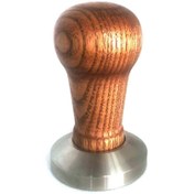 Resim Epinox Tamper 58 Mm Sert Ahşap Sap Espresso Tamperi Kahve Tamperi Barista Tamperi 