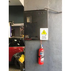 Resim Metropol Yangın Gazlı 2 kg Söndürme Sistemi Pano Içi 