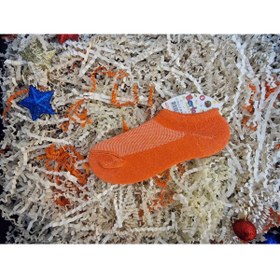 Resim LİA Underwear Turuncu Tekli Kız Çocuk Çorabı 