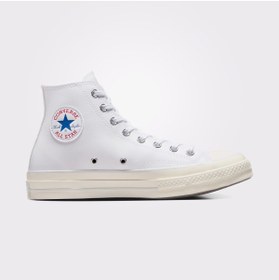 Resim Converse Chuck 70 Leather Kadın Beyaz Sneaker 