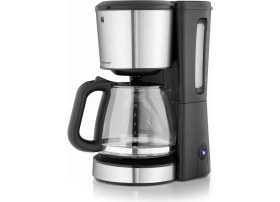 Resim Esmo Home Wmf Bueno Filtre Kahve Makinesi, Cam, 10 Fincan, Aroma Cam Sürahili Kahve Makinesi, Damlama Durdurucu, Sıcak Tutma Plakası, Kromargan/gümüş, 1000 W 