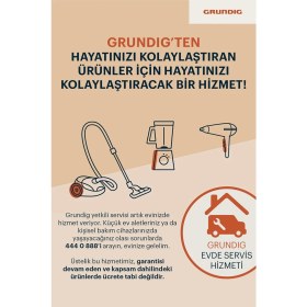 Resim Grundig Tkm 1343 P Türk Kahve Makinesi 5 Fincan Kapasiteli 