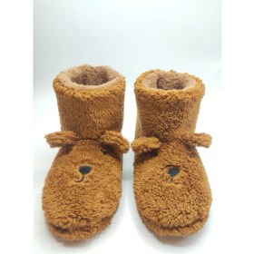 Resim Kulaklı, Nakışlı, Içi Peluş, Kaydırmaz, Sessiz ve Termo Taban, Pofuduk, Boğazlı Kadın Ev Botu Panduf 