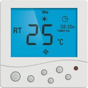 Resim Normadia Yüksek Performanslı Dijital Fancoil Termostatı, 4 Borulu, Güçlü ve Güvenilir 