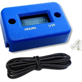 Resim Xifu Shop C Mavi Stil Deniz Atv Kar Motoru Genel Kullanım Su Geçirmez Dijital Tachometre Sayıcı Saat Metre (Yurt Dışından) 