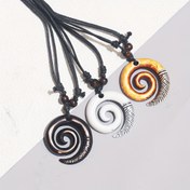 Resim Üçlü aile için üç set yaratıcı reçine donut şekilli kolyeler, ayarlanabilir boyutlu, çok yönlü kazak zinciri seti, geri çekilebilir, günlük ve çok amaçlı aile aksesuarları, tatil seyahat aksesuarları 