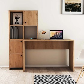 Resim Mezza Sılence Kitaplık - Çalışma Masası Takımı 1994 Sepet 