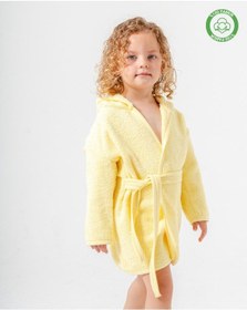 Resim Kedicik Bornoz Sarı 