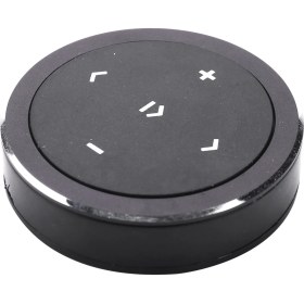 Resim Lillian Araba Kablosuz Cep Telefonu Multimedya Bluetooth Çok Fonksiyonlu Direksiyon Simidi Uzaktan Kumandası (Siyah) (Yurt Dışından) 