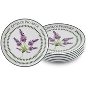 Resim The Mia Provence Lavanta Pasta Tabağı 6'lı Set 19 cm PRC002 