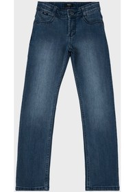 Resim Hugo Boss Çocuk Kot Pantolon 24710/z07 Stone Mavi 