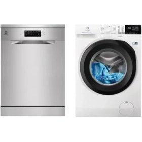 Resim Electrolux Beyaz Eşya Çeyiz Seti ( ESA47210SX, EW6FN421BT ) 