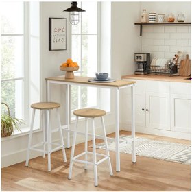 Resim Esyala Riva Masa Takımı Beyaz 