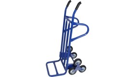 Resim Kanat Altı Tekerli Yük Taşıma Arabası Mavi 