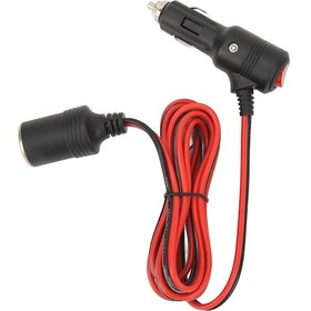 Resim Ranyeek 12v-24v 10-15a Otomobil Sigara Çakmak Adaptörü, 15a Sigorta Füsü İle Kameralar Ve Cihazlar İçin Erkek-dişi Bağlantı Kablosu 