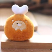 Resim Dzjjna Yeni 1 Adet Iyi Şanslar Karikatür Peluş Oyuncak Bebek Anahtarlık Sevimli Bebek Anahtar Küçük Kolye (Yurt Dışından) 