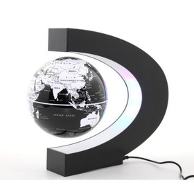 Resim Mıknatıslı Ortada Dönen Dünya Küre Model 1 