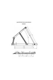 Resim Genel Markalar 2 Adet 750 N Baza Amortisörü Baza Pistonu - Mobilya Bağlantı Elemanları - Tek Ebat 