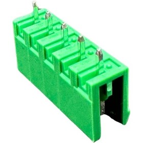 Resim 5 Pin 5.08mm 180 Erkek Yeşil Klemens 10 Adet 